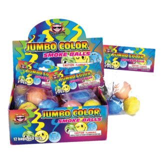 Jumbo Color Smoke Balls