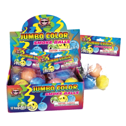 Jumbo Color Smoke Balls