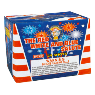 The Red, White, & Blue Salute - 24 shots